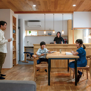 信頼する匠とともに創り上げた<br>懐かしくも新しい木の住まい